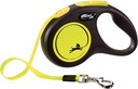 Flexi rollijn neon small 5 mtr