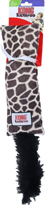 [021 5306] Kong kat Kickeroo, giraffe print