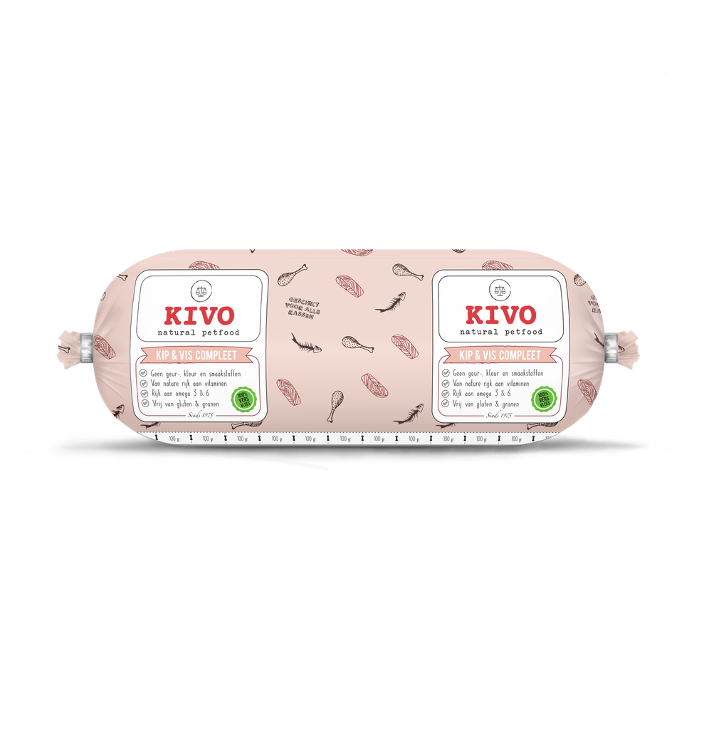 [6003] KIVO kip/vis compleet 1 kg