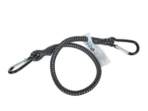 [G02342] Elastischkoord 120cm Karbijnhaak 10mm 50% rek 