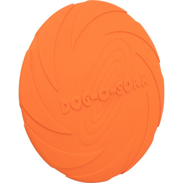 [33502] Dog Disc, natuurrubber, ø 22 cm, oranje