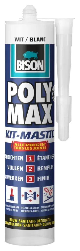 [62908925] BISON POLYMAX Seal 280ML Antraciet