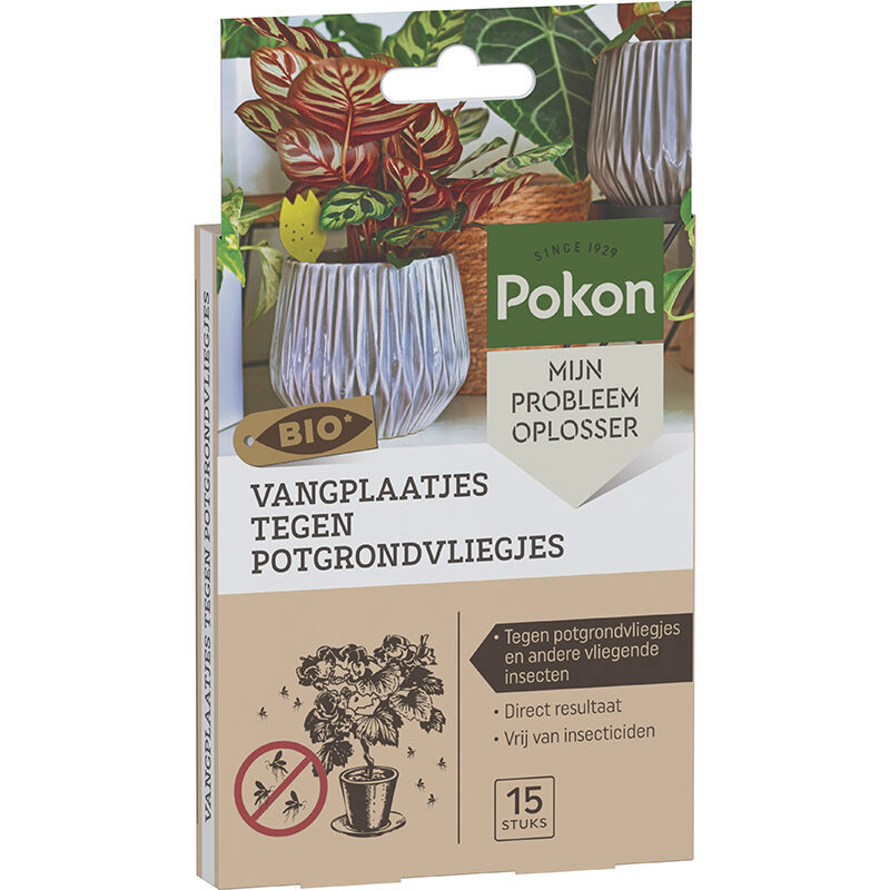 [P7202110034] Pokon Bio Vangplaatjes tegen Potgrondvliegjes 15st