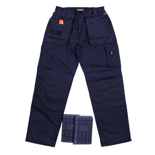 [2011-M-L] David werkbroek +kniezakken, Marine, L