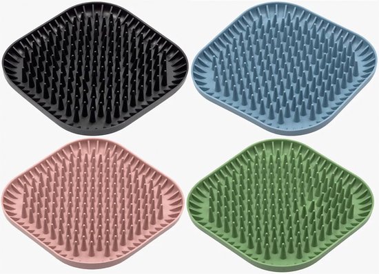 [307396030] LOLLIPOP LIKMAT SPIKY 19CM - FIBOO zwart
