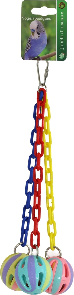 [020 1499] Boon kettingen + bal + bel 30cm