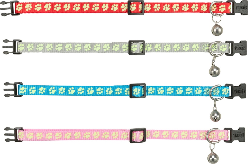 [41590] Kattenhalsband, fluorescerend, diverse