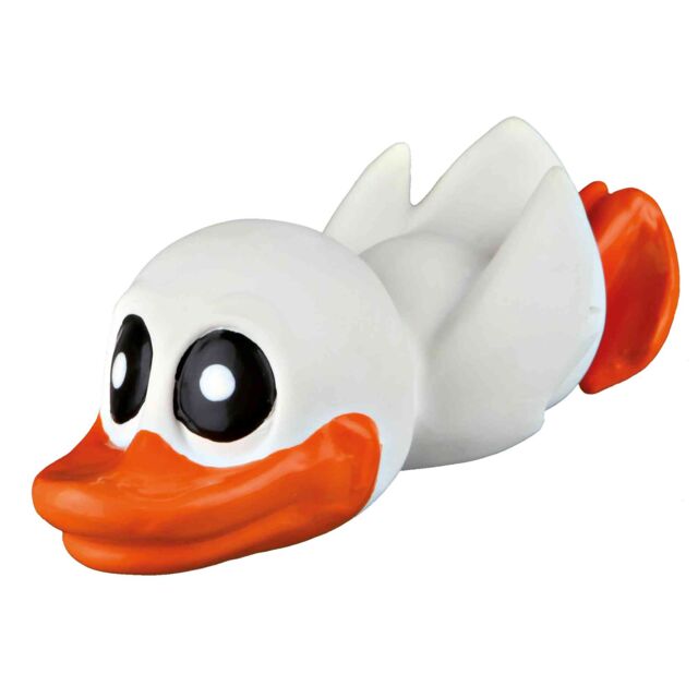 Eend, latex/polyestervlies, 13 cm