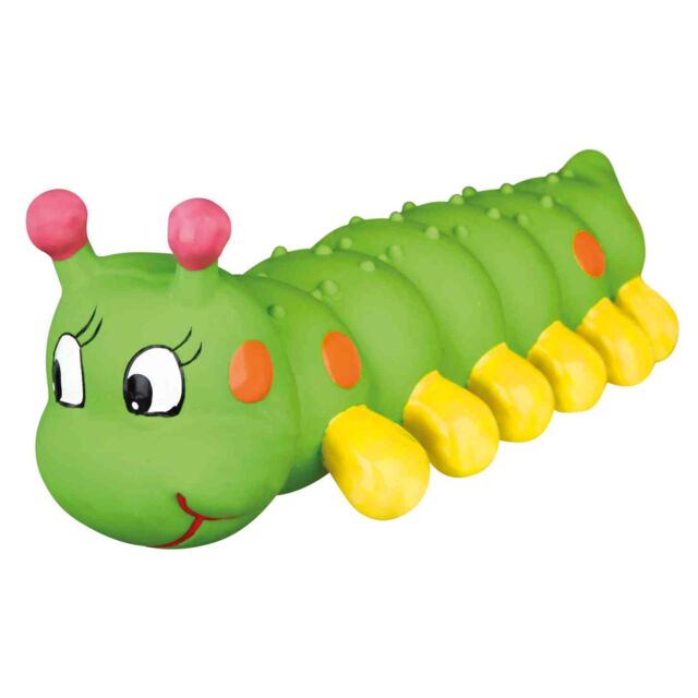 [35330] Rups, latex/polyestervlies, 26 cm, groen