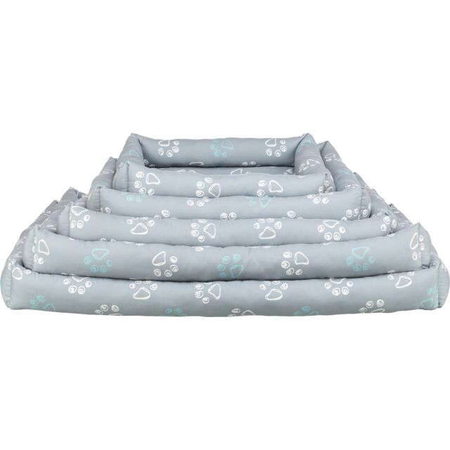 Mand Jimmy, katoenen look, hoekig, 90 × 65 cm, lichtgrijs