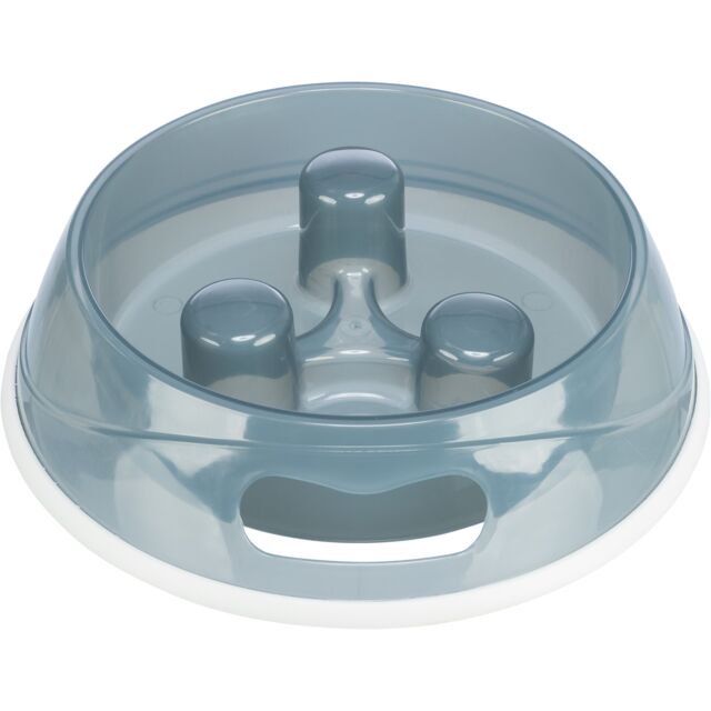 Slow Feeding voerbak, kunststof/TPR, 0,9 l/ø 23 cm, diverse