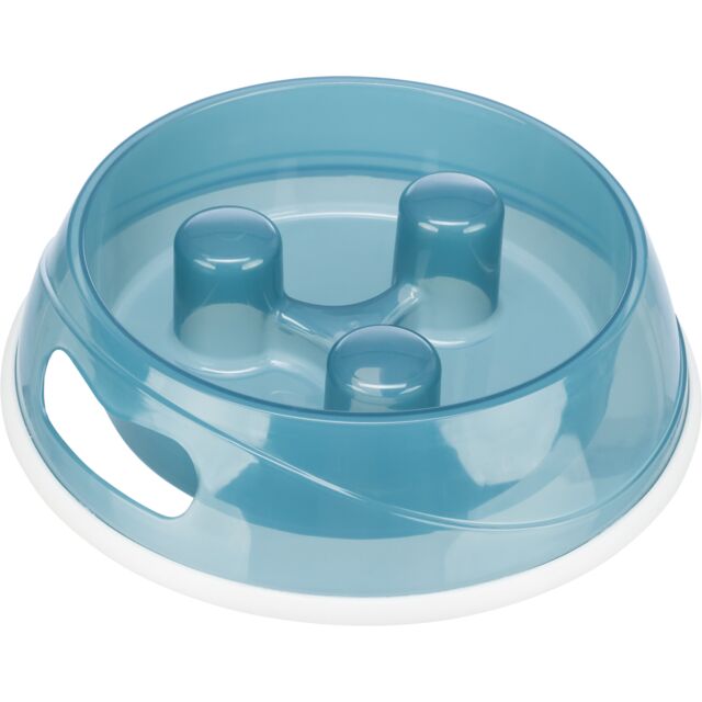 Slow Feeding voerbak, kunststof/TPR, 1,5 l/ø 27 cm, diverse