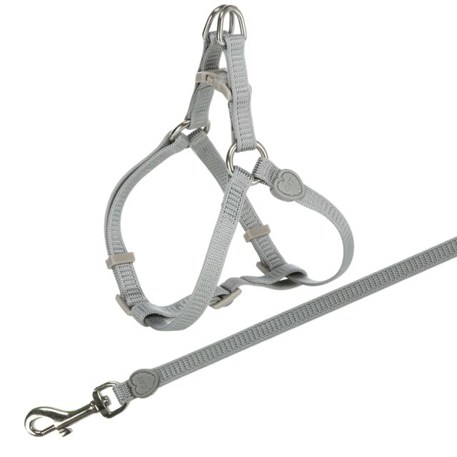 [41891] One Touch kattentuig met riem, 26–37 cm/10 mm, 1,20 m, diverse