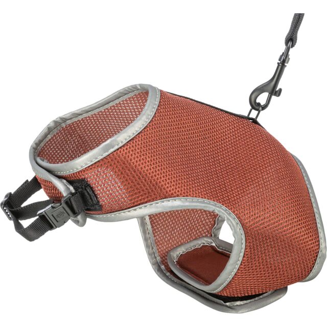 [41899] Softtuig, kat, met riem, 28–42 cm, 1,20 m, roest