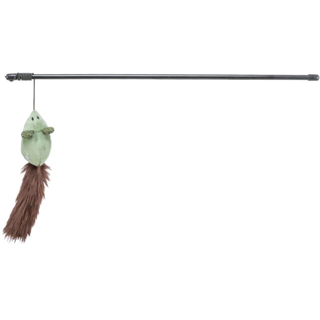 [45618] Speelhengel Muis, kunststof/pluche, 46 cm