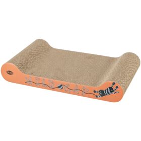 [48000] Krabkarton, catnip, 41 × 7 × 24 cm, blauw
