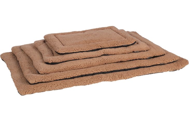 [525403] Kussen Felpa Rechthoekig Mokka voor draadkooien 100,5x63,5x2cm