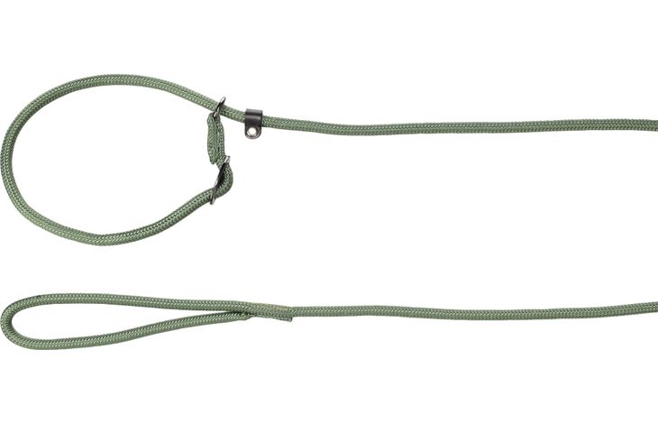 [526086] Hond Anti-trek looplijn Aiden Kaki 1,7m 8mm