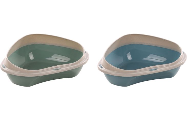 [561423] KATTENBAK HOEK SADIO ASSORTIMENT S 49,5x39,5x17CM