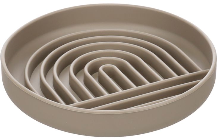 [525720] SLowfeeder taupe dia 20cm