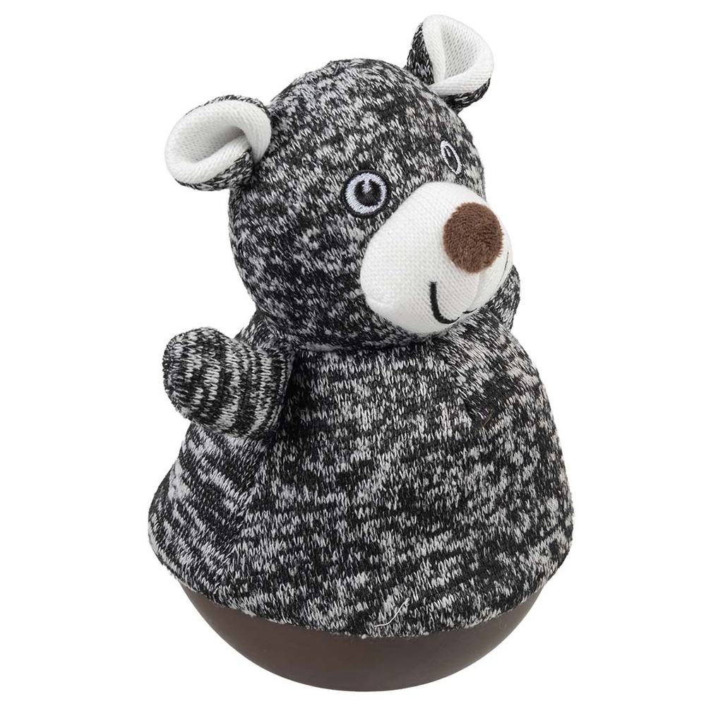 Knuffelspeeltje Tumbly beer 13.5x13.5x22cm zwart