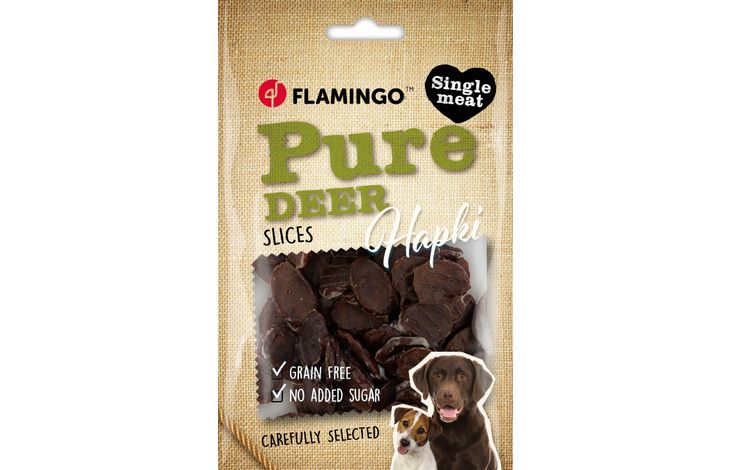 HAPKI PURE SCHIJFJES MET HERT 85GR