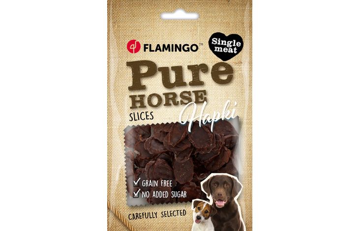 [525068] HAPKI PURE SCHIJFJES MET PAARD 85GR
