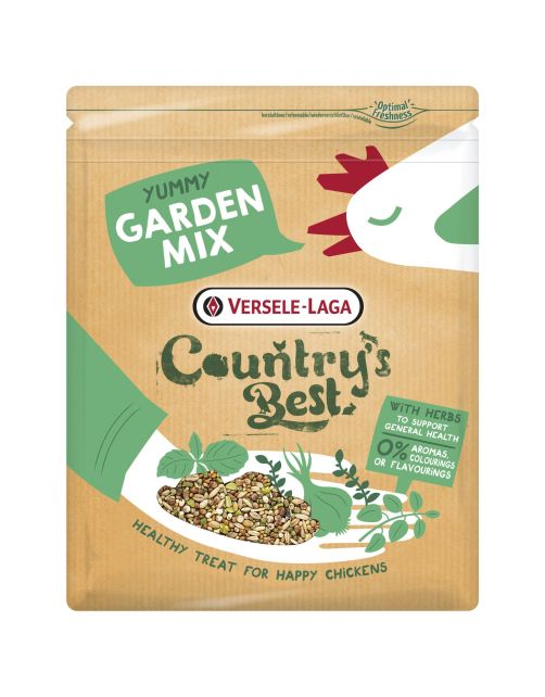 [5410340512210] Versele-Laga Country`s Best Snack Garden Mix - Kippenvoer - 1 kg