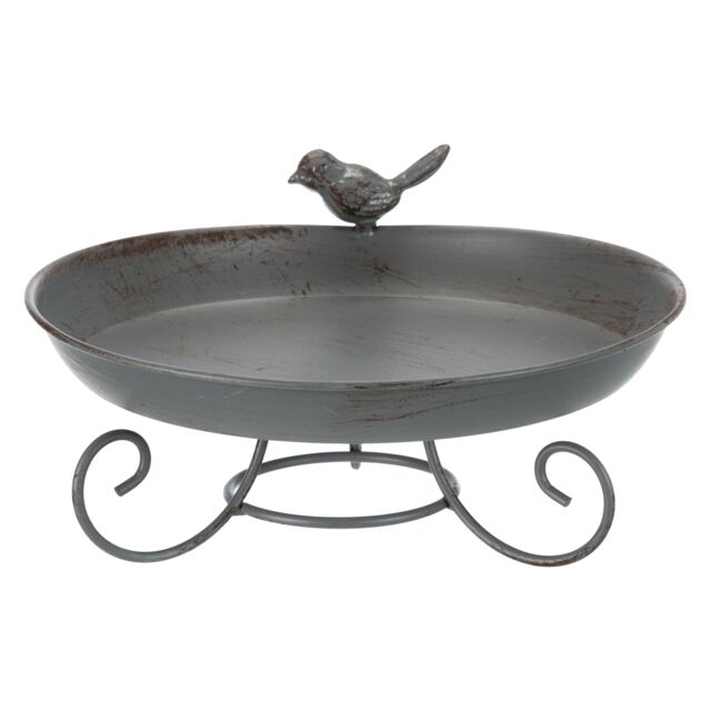 [55510] Vogeldrinkschaal bad vrijstaand of op paal 800ml 22cm