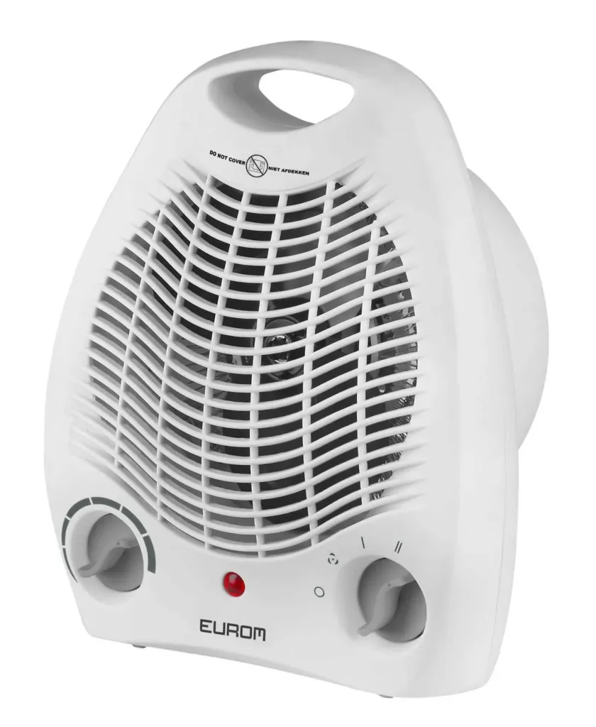 Eurom ventilator kachel met een maximaal vermogen van 2000W