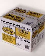 H-Licks / Liksteen Paard 2 kg per stuk
