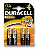 [37502] Duracell AA Plus LR6/MN-1500 (Bls4)