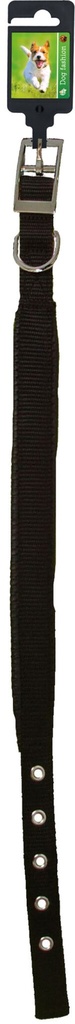 [BR_146160] Nylon Halsband 20mm 50cm Zwart