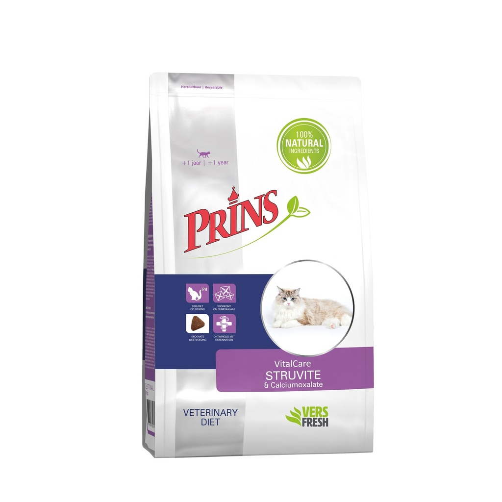 [8799                ] Prins Dieet VitalCare Struviet + Calciumoxolaat 5 kg