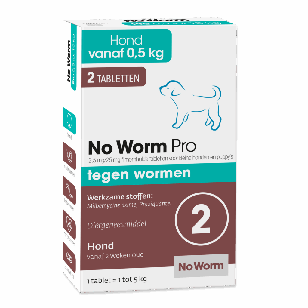 [E536                ] Exil No Worm Pro Puppy 0,5 tot 10 kg 2st
