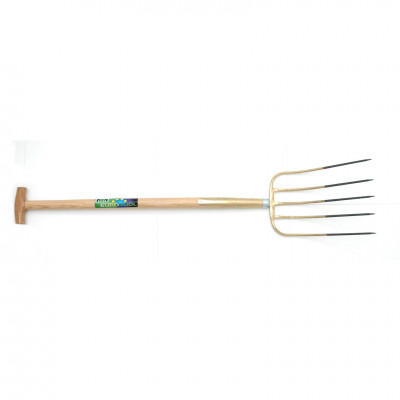 [5MV85] Mestvork 5tds, stift, steel 85cm