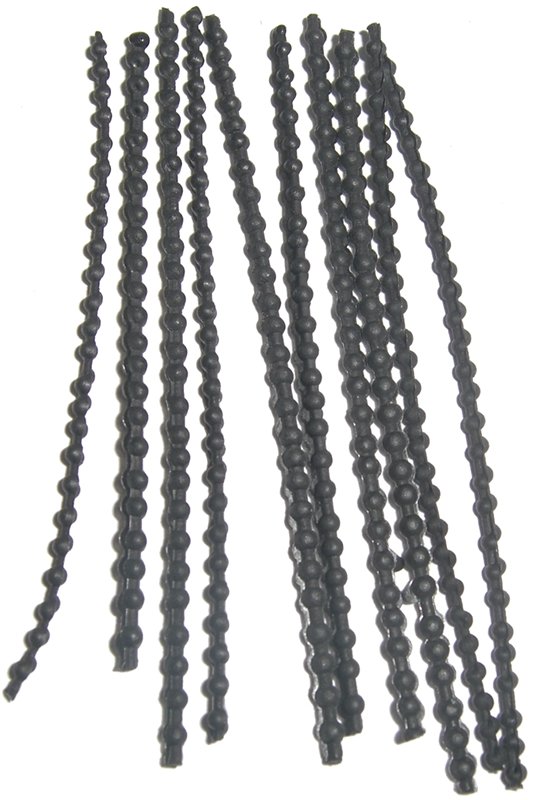 Rookie Boilie Stoppers 10pcs. (black)