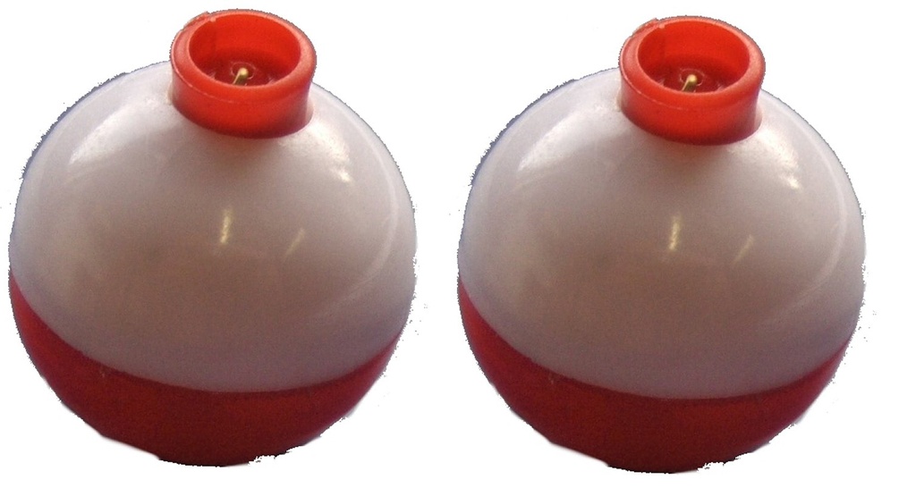 [DI8915-225] Invader Snoekdrijver rood/wit 2st.25mm.