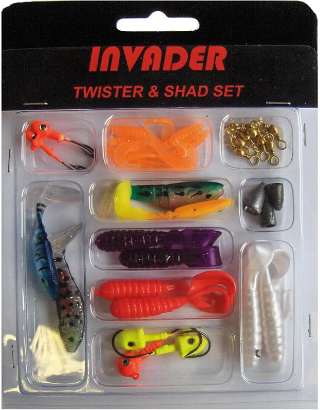 [DI4510] Invader Twister+Shad set in blister