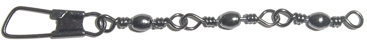 [BR_192974] LFT Trout 3-Joint Swivels with Snap 10pcs. 16