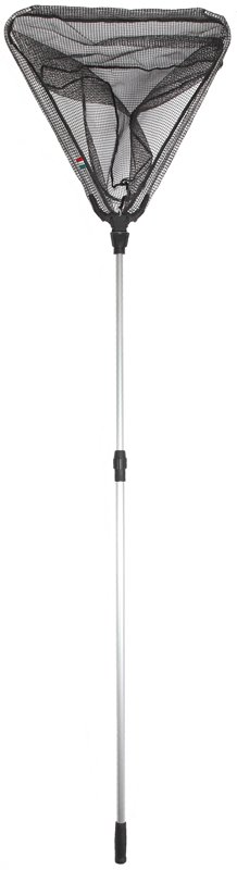 [FTI6848] LFT Opklapbaar Landingnet 2x100cm. 6mm Witvis (rubber coated)