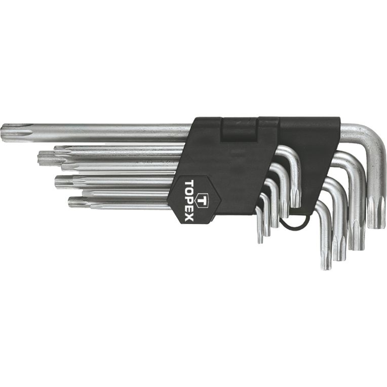[35D961] Torxset Lang T10-T50, CrV Staal