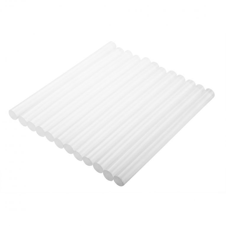 Lijmpatroon Transparant 100mm 8mm 12 Stuks verpakking
