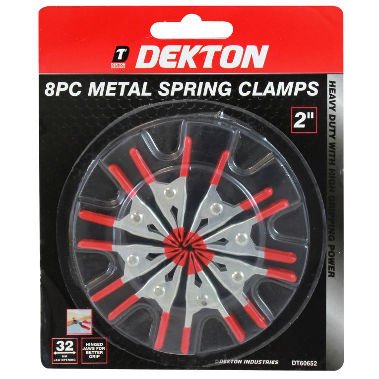 [DT60652] METALEN ZEILKLEM 8STUKS 50MM