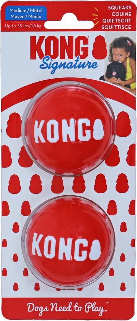 KONG SIGNATURE BALLS ROOD M 2ST
