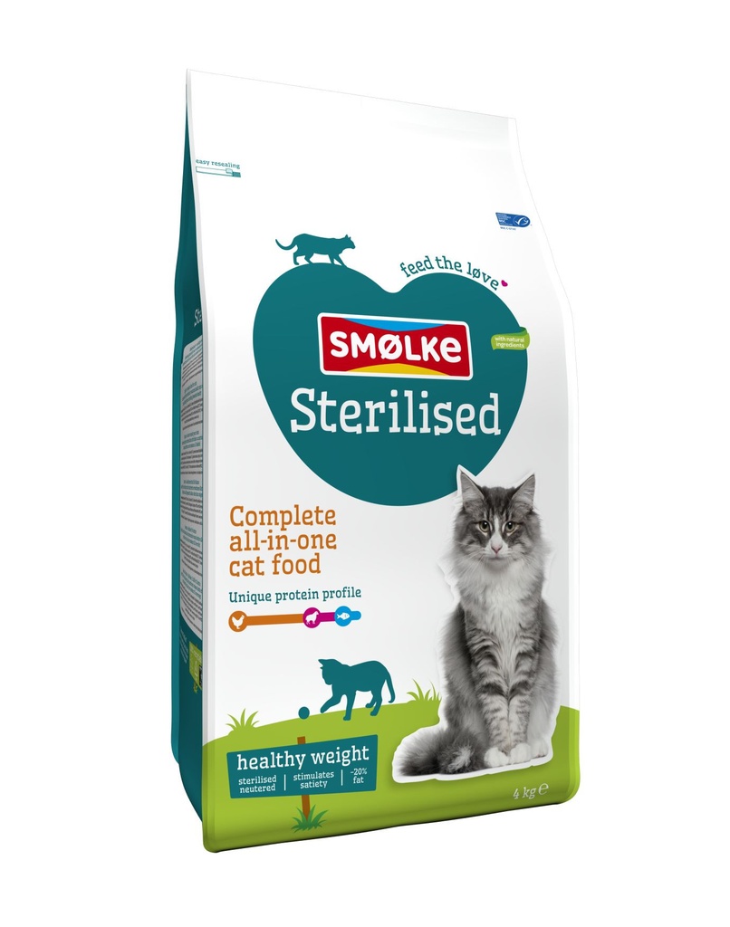 [24251] Smolke Cat Sterilised 4 kg