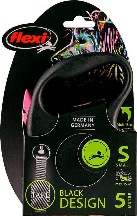 [020 5416] ROLLIJN BLACK DESIGN TAPE S ROZE 5 MTR