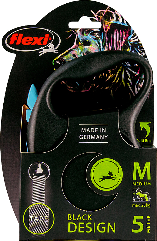 ROLLIJN BLACK DESIGN TAPE M BLAUW 5 MTR