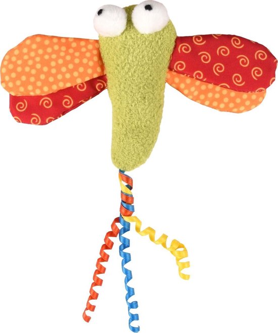[BR_213547] PS YOWLY LIBELLE MET KRULSTAARTJES MULTI 18CM