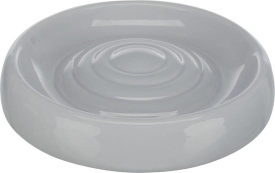 Drinkbak, keramiek, 0,2 l/ø 18 cm, grijs